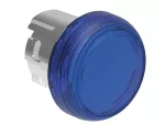 LPSL6 Metalowa głowica lampki Ø22mm serii Platinum, niebieska, bez adaptera montażowego