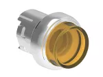 LPSQL205 Metalowy przycisk podświetlany Ø22mm serii Platinum, dwustanowy, wystający. Żółty