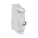 LPXLEE8 Lampka LED, biała, światło ciągłe, bez adaptera, bez zabezpieczenia, 85-140VAC/DC