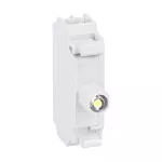 LPXLPSM8 Lampka LED, biała, światło ciągłe, zaciski sprężynowe, 187-265VAC