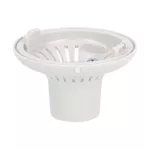 8LB6BP08G Podstawka do modułów świetlno/dźwiękowych, plastikowa, szara