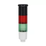 8LT4K03BG Kolumna sygnalizacyjna, fi45mm, kolor: zielony i czerwony, sygnalizacja dźwiękowa, sygnał ciągły lub przerywany, zasilanie 24VDC, wbudowany obwód LED