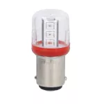 8LT7ALLB4 Żarówka LED, BA15d, 24VAC/DC, czerwona