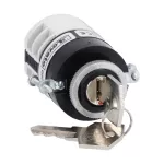 7GN1290U12 Łącznik krzywkowy serii 7GN, rozłącznik, 1 pole, 16A, do montażu tablicowego w otworze 22mm, sterowanie kluczem, bez tabliczki