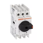 GA063SA Rozłącznik GA063SA, z pokrętłem szaro-czarnym, 63A, AC21A (45A, Ie/AC23A, 400V)