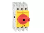 GA063SARY Rozłącznik izolacyjny GA063SARY, z pokrętłem żółto/czerwonym, 63A, AC21A (45A, Ie/AC23A, 400V)