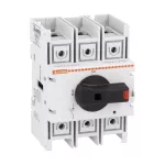 GA160A Rozłącznik GA160A, z pokrętłem szaro-czarnym, 160A, AC21A