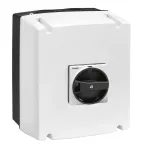 GAZ040DT4B Rozłącznik izolacyjny, 40A przy 1000VDC, w obudowie, czarne pokrętło
