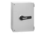 GLZM0200T4B Rozłącznik izolacyjny GL w obudowie metalowej, 4P, pokrętło szaro/czarne, 200A w AC21A, obudowa: 300x400x250