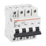 P1MB4PD02 Wyłącznik nadprądowy, 10kA - 4P - charakterystyka D, 2A