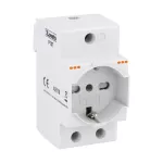 P1X7 Gniazdo modułowe w stand. włoskim i niemieckim; (Schuko) 16A