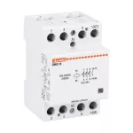 CN6310220 Stycznik modułowy CN63.10, 63A w AC1, cewka 230/220VAC/DC, 4 polowy: 4NO