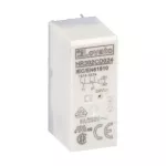 HR302CD024 Przekaźnik miniaturowy, sterowanie 24VDC, 2C/O, 8A, do gniazd HR5XS2..
