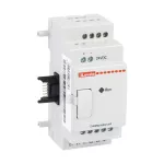 LRE02AD024 Przekaźnik programowalny, moduł rozszerzeń, 2 wyjścia analogowe: 0/4...20mA, 0...10VDC, zasilanie 24VDC