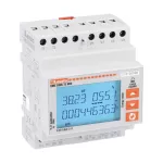 DMED305T2MID Licznik energii, trójfazowy z przewodem N lub bez, podłączenie przez przekładniki prądowe, bez możliwości rozbudowy, szerokość 4U, 2 programowalne wyjścia półprzewodnikowe, wielopomiarowy, certyfikat MID