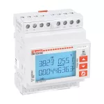 DMED330MID Licznik energii, trójfazowy z przewodem N lub bez, podłączenie przez przekładniki prądowe, bez możliwości rozbudowy, szerokość 4U, interfejs RS-485, wielopomiarowy, certyfikat MID