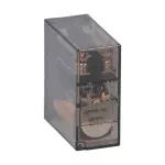 HR402CA230 Przekaźnik miniaturowy bez wskaźnika LED i przycisku mechanicznego, sterowanie 230VAC, 2C/O, 5A, do gniazd HR5XS2..