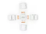 LED line łącznik do taśm LED CLICK CONNECTOR kątowy 10 mm 4 PIN Typ + RGB
