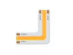 LED line łącznik do taśm COB LED CLICK CONNECTOR kątowy 6000K 10 mm 2 PIN Typ L 12W