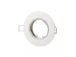 LED line Oprawa sufitowa okrągła ruchoma odlew biała