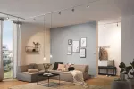 Oprawa zwieszana na szynoprzewód URail 2Easy DIM E27 max.20W 230V biały RAL9003 / metal