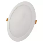Panel LED wpuszczany RUBIC, okrągły, biały, 24W, naturalna biel