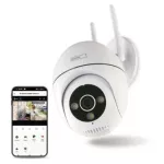GoSmart Kamera zewnętrzna obrotowa IP-800 WASP z Wi-Fi, biała