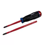 Wkrętak dynamometr. 3,0-5,4 Nm + 2 klingi VDE izolowane Z2/PH2