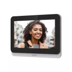 Wideo monitor bezsłuchawkowy, kolorowy, LCD 7", dotykowy, WiFi + APP na telefon, z gniazdem na kartę pamięci, sterowanie bramą, do rozbudowy zestawu Philips WelcomeEye Connect 3