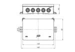 Puszka instalacyjna naścienna NS9 FASTBOX&HOOK biały