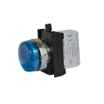 EMAS Lampka sygnalizacyjna serii CM z LED, 12-30V AC/DC, niebieska
