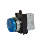 EMAS Lampka sygnalizacyjna serii CM z LED, 100-230V AC, niebieska
