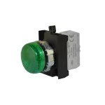 EMAS Lampka sygnalizacyjna serii CM z LED, 100-230V AC, zielona