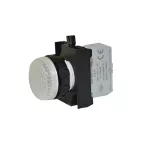 EMAS Lampka sygnalizacyjna serii CP z LED, 12-30V AC/DC, biała
