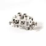 EMAS Wsad żeński do pokrywy metalowej, 6 pin, (4x80A + 2x16A) lub 12 pin, 2x(4x80A + 2x16A), (piny 1-6)