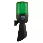 EMAS Wielofunkcyjna lampa zielona fi 70 z buzerem, 12-24V AC/DC