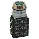 PROMET Przycisk NEF30-UK6Y zielony