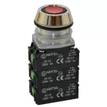PROMET Przycisk NEF30-UKX5Y czerwony