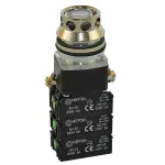 PROMET Przycisk NEF30-UKL3X3Y/24V bezbarwny