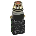PROMET Przycisk NEF30-UKL3X3Y/24V żółty