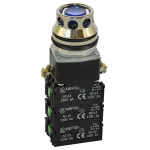PROMET Przycisk NEF30-UKL3X3Y/24V niebieski
