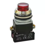 PROMET Przycisk NEF30-WLD Y/24V-230V czerwony