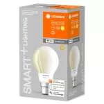 Lampa LED SMART+ WiFi CL A Filament szkło przezroczyste DIM 60  6W/827 B22d