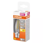 Lampa LED Retrofit CLASSIC B 4W 827 Clear B22d