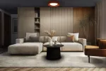 Oprawa Orbis Concrete 500MM 24.5W 830 Click Dim Brown