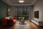 Oprawa Orbis Helman 485MM 36W 830 White and Silver