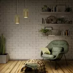 Oprawa Decor Mold Pendant 155MM 1XE27 Gold