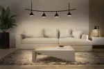 Oprawa Decor Fuji 4XPendant Linear 16W 930 Black