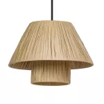 Oprawa Decor Bamboo Paper Hut Pendant 280 E27 Brown