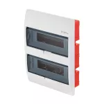ELEGANT rozdzielnica 2x12 PE+N podtynkowa IP 40 - kolor dymny